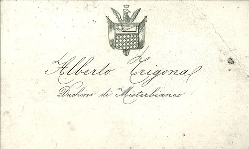 Alberto trigona duca - duca, di