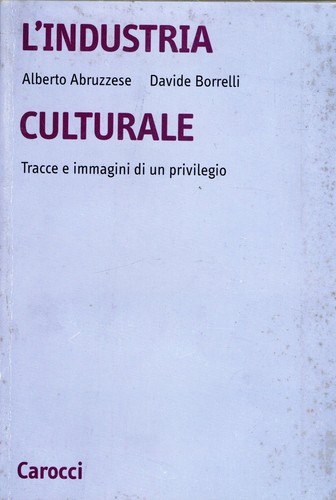 Industria culturale tracce - l'industria, culturale.