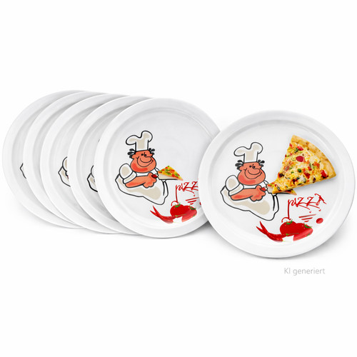 Set piatti pizza - piatti,