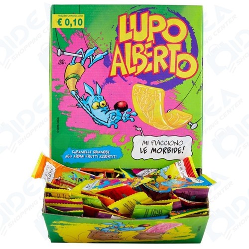 100 caramelle gommose lupo - gommose,
