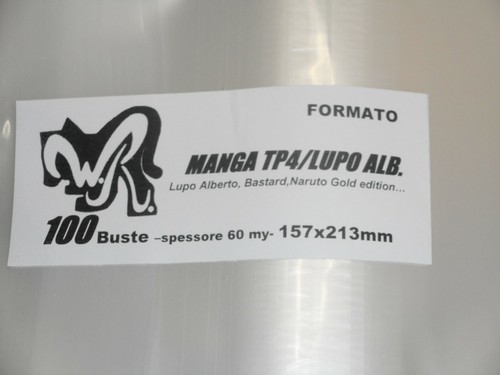 100 buste manga - 100, "manga