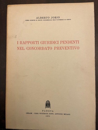 Alberto jorio rapporti - alberto, i