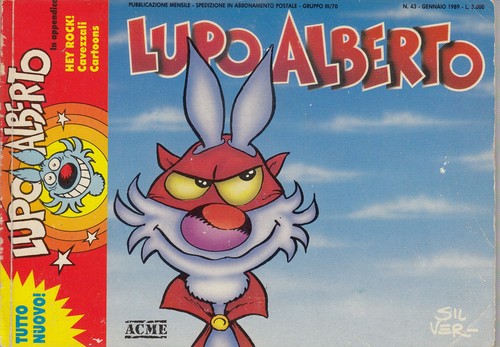 Lupo alberto silver acme - lupo,