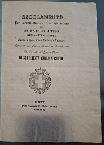 Novi ligure primo - novi,